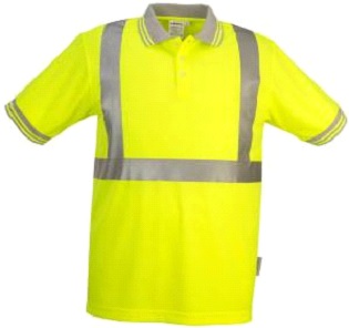 High Visibility Wicking Polo Shirt